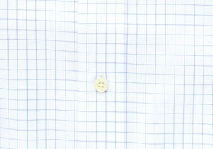 The Blue Carrington Windowpane Dress Shirt