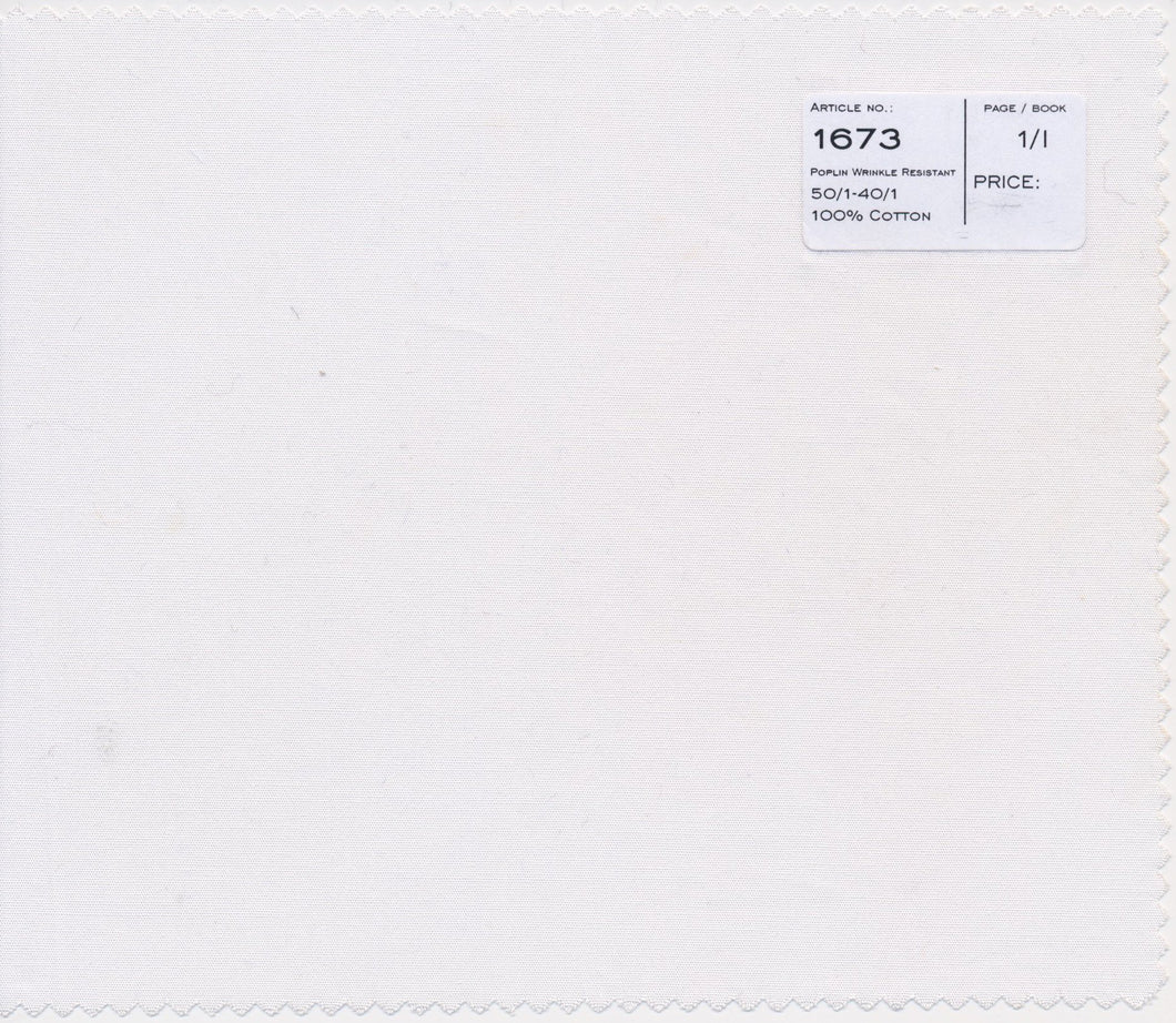 Poplin Wrinkle Resistant - 1673
