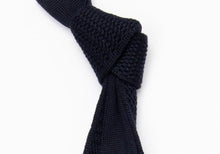 Load image into Gallery viewer, The Navy Harlow Knit Tie