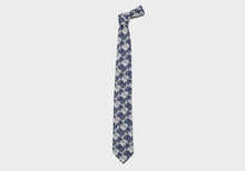 Load image into Gallery viewer, The Navy Palm Print Tie Tie- Ledbury