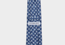Load image into Gallery viewer, The Navy Brimley Print Tie Tie- Ledbury