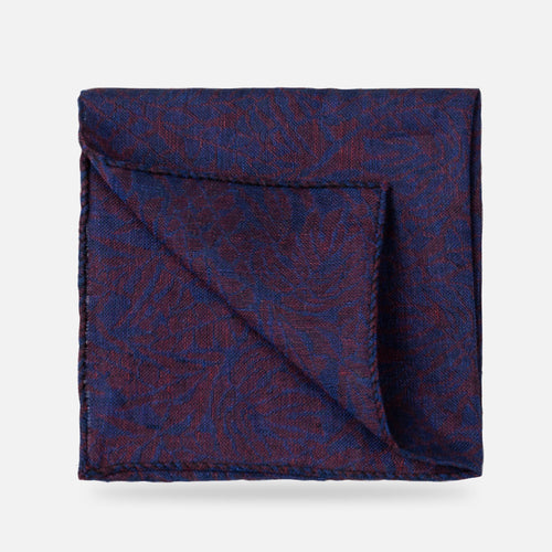 The Wine Rowe Pocket Square