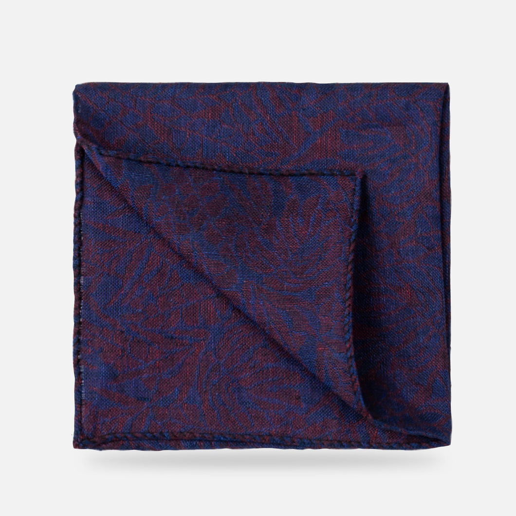 The Wine Rowe Pocket Square