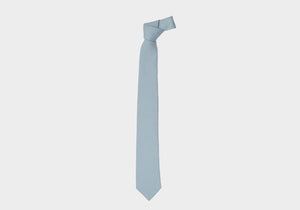 The Pool Blue Rivard Silk Twill Tie Tie- Ledbury