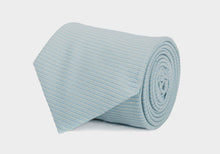 Load image into Gallery viewer, The Pool Blue Rivard Silk Twill Tie Tie- Ledbury
