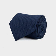 Load image into Gallery viewer, The Navy Rivard Silk Twill Tie Tie- Ledbury