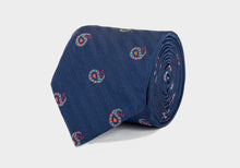 Load image into Gallery viewer, The Navy Quincy Tie Tie- Ledbury