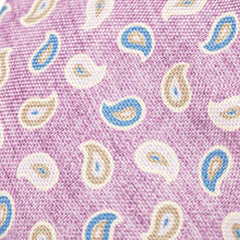 Load image into Gallery viewer, The Violet Wayburn Foulard Print Tie Tie- Ledbury