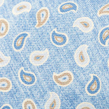 Load image into Gallery viewer, The Blue Wayburn Foulard Print Tie Tie- Ledbury