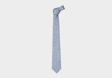 Load image into Gallery viewer, The Blue Wayburn Foulard Print Tie Tie- Ledbury