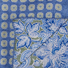 Load image into Gallery viewer, The Blue Burnham Print Pocket Square