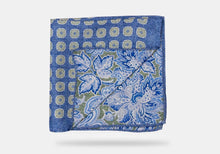 Load image into Gallery viewer, The Blue Burnham Print Pocket Square