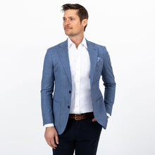 Load image into Gallery viewer, The Light Blue Heather Beckwith Sport Coat Blazer- Ledbury
