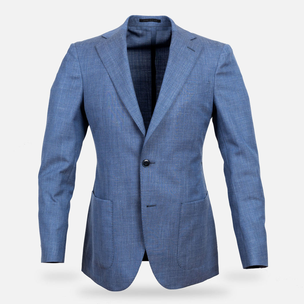 The Light Blue Heather Beckwith Sport Coat Blazer- Ledbury