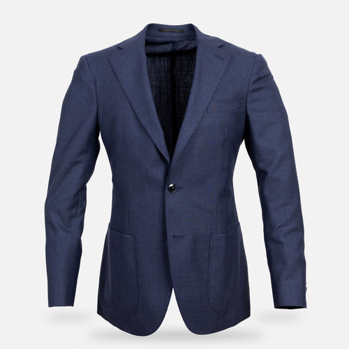 The Dark Blue Heather Beckwith Sport Coat Blazer- Ledbury