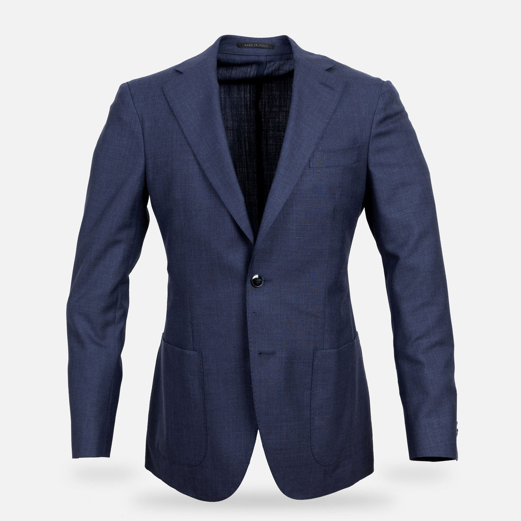 The Dark Blue Heather Beckwith Sport Coat Blazer- Ledbury