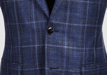 Load image into Gallery viewer, The Dark Blue Bonnett Check Sport Coat Blazer- Ledbury
