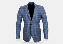 Load image into Gallery viewer, The Blue Westland Check Sport Coat Blazer- Ledbury