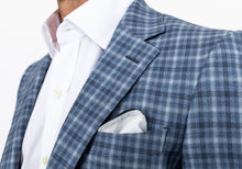 Load image into Gallery viewer, The Blue Westland Check Sport Coat Blazer- Ledbury