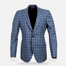 Load image into Gallery viewer, The Blue Westland Check Sport Coat Blazer- Ledbury