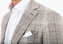 Load image into Gallery viewer, The Khaki Seely Check Sport Coat Blazer- Ledbury