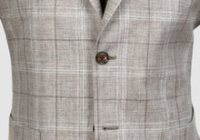 Load image into Gallery viewer, The Khaki Seely Check Sport Coat Blazer- Ledbury