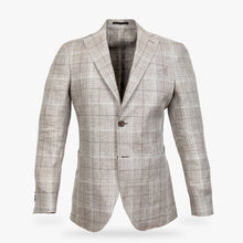 Load image into Gallery viewer, The Khaki Seely Check Sport Coat Blazer- Ledbury