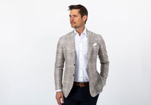 Load image into Gallery viewer, The Khaki Seely Check Sport Coat Blazer- Ledbury