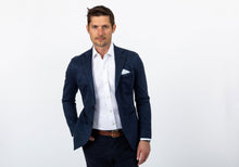 Load image into Gallery viewer, The Navy Admore Knit Sport Coat Blazer- Ledbury
