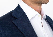 Load image into Gallery viewer, The Navy Admore Knit Sport Coat Blazer- Ledbury