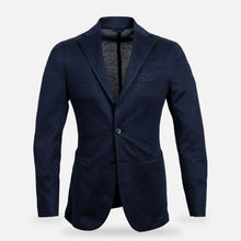 Load image into Gallery viewer, The Navy Admore Knit Sport Coat Blazer- Ledbury