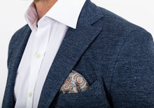 Load image into Gallery viewer, The Slate Blue Heather Broson Pique Knit Sport Coat Blazer- Ledbury