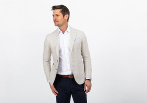 The Oatmeal Cambria Sport Coat Blazer- Ledbury