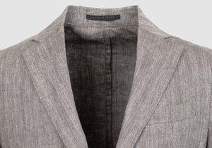 The Pecan Delmont Herringbone Sport Coat Blazer- Ledbury