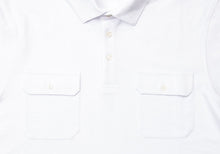 Load image into Gallery viewer, The White Short Sleeve Stillwater Polo Polo- Ledbury