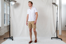 Load image into Gallery viewer, The White Short Sleeve Stillwater Polo Polo- Ledbury