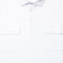 Load image into Gallery viewer, The White Short Sleeve Stillwater Polo Polo- Ledbury