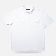 Load image into Gallery viewer, The White Short Sleeve Stillwater Polo Polo- Ledbury