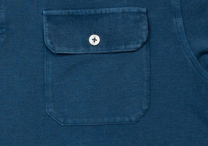 The Airforce Blue Short Sleeve Stillwater Polo