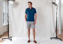 Load image into Gallery viewer, The Airforce Blue Short Sleeve Stillwater Polo