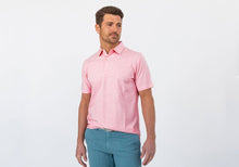 Load image into Gallery viewer, The Pink Overlake Stripe Polo Polo- Ledbury
