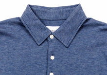 Load image into Gallery viewer, The Navy Overlake Stripe Polo Polo- Ledbury