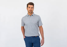 Load image into Gallery viewer, The Grey Overlake Stripe Polo Polo- Ledbury