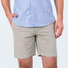 Load image into Gallery viewer, The Khaki Richmond Washed Twill Short Shorts- Ledbury