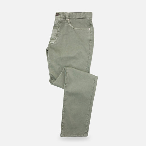 The Sage Franklin Canvas Stretch Pant Pants- Ledbury