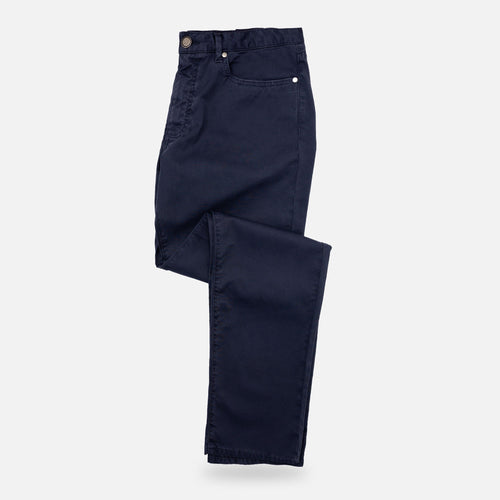 The Airforce Blue Franklin Bedford Stretch Pant Pants- Ledbury