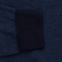 Load image into Gallery viewer, The Navy Emmons Stripe V-Neck Sweater