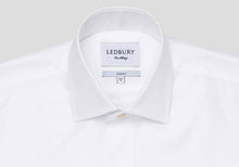 Load image into Gallery viewer, The White Fine Twill Mid-Spread Dress Shirt Dress Shirt- Ledbury
