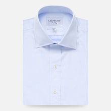 Load image into Gallery viewer, The Blue Fine Twill Mid-Spread Dress Shirt Dress Shirt- Ledbury