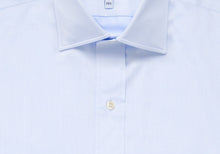 Load image into Gallery viewer, The Blue Fine Twill Mid-Spread Dress Shirt Dress Shirt- Ledbury